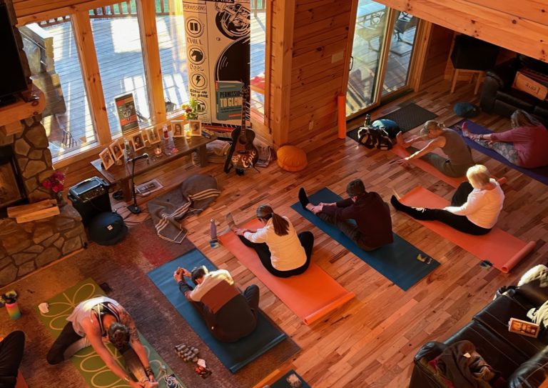 From Costa Rica to Ohio, yoga has always been a big part of our retreats.